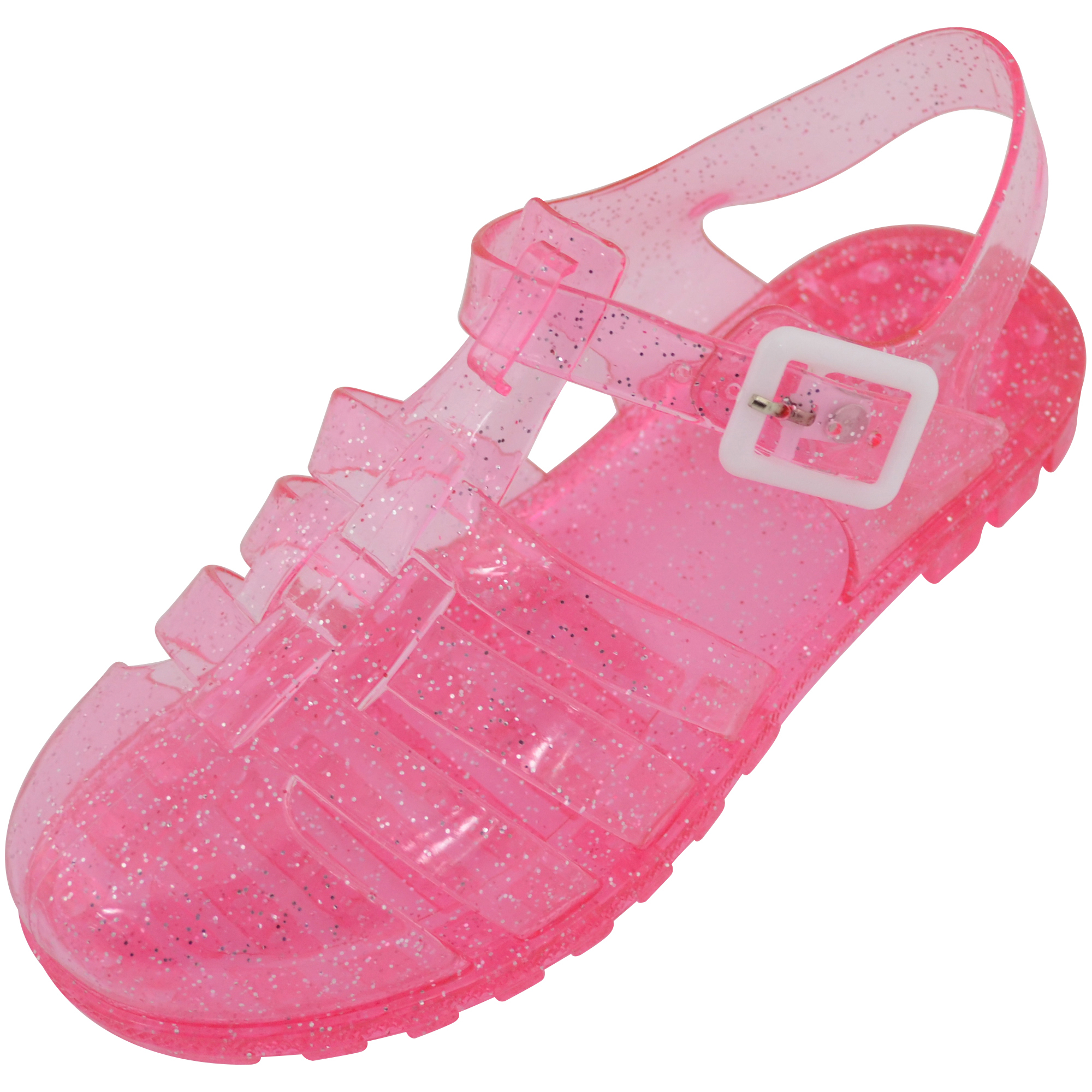 Children's Glittery Summer Jelly Shoes 